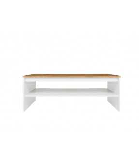 COFFEE TABLE HOLTEN RECTANGLE OAK/WHITE ( 23746 )